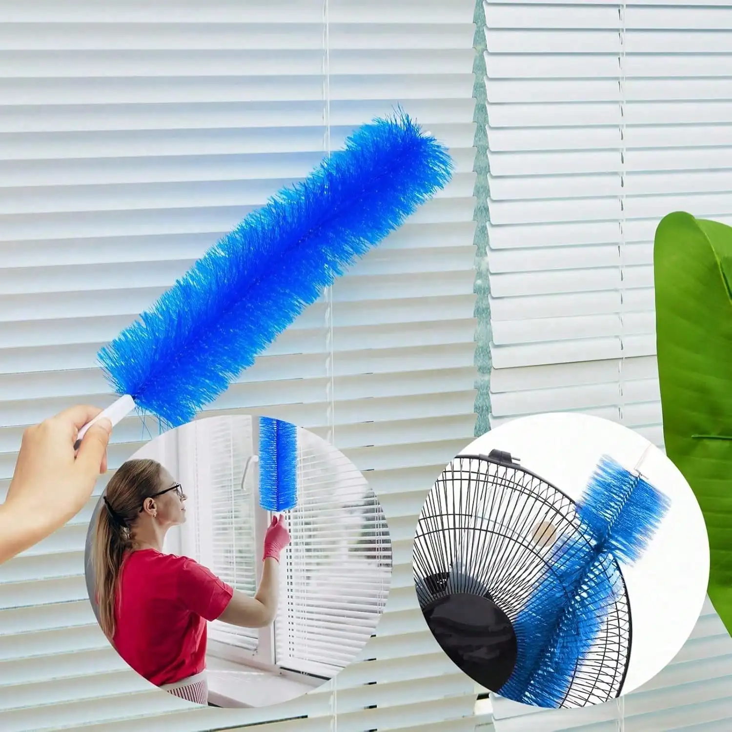 2Pcs Bendable Microfiber Cobweb Duster: Reusable Cleaner for Fans & Vents
2Pcs Bendable Microfiber Cobweb Duster: Reusable Cleaner for Fans & Vents