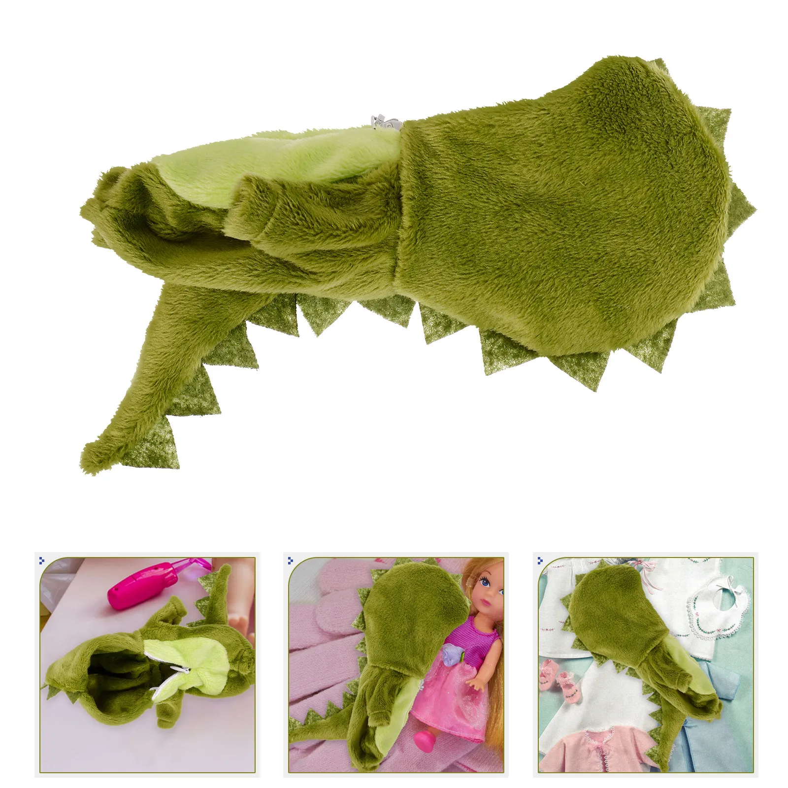 Decorative Dinosaur Jumpsuit Cute Lightweight Easy Wear Reusable Cartoon Clothes Photo Prop for Clothes
Decorative Dinosaur Jumpsuit Cute Lightweight Easy Wear Reusable Cartoon Clothes Photo Prop for Clothes