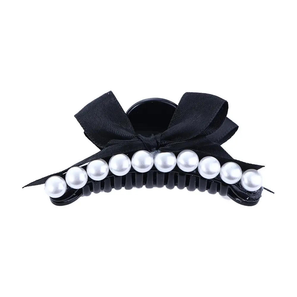 Holder Elegant Pearl Rhinestone Shark Clip Headwear Women Hair Clips Hair Accessories Korean Style Crab Clips Bow Hair Claw
Holder Elegant Pearl Rhinestone Shark Clip Headwear Women Hair Clips Hair Accessories Korean Style Crab Clips Bow Hair Claw