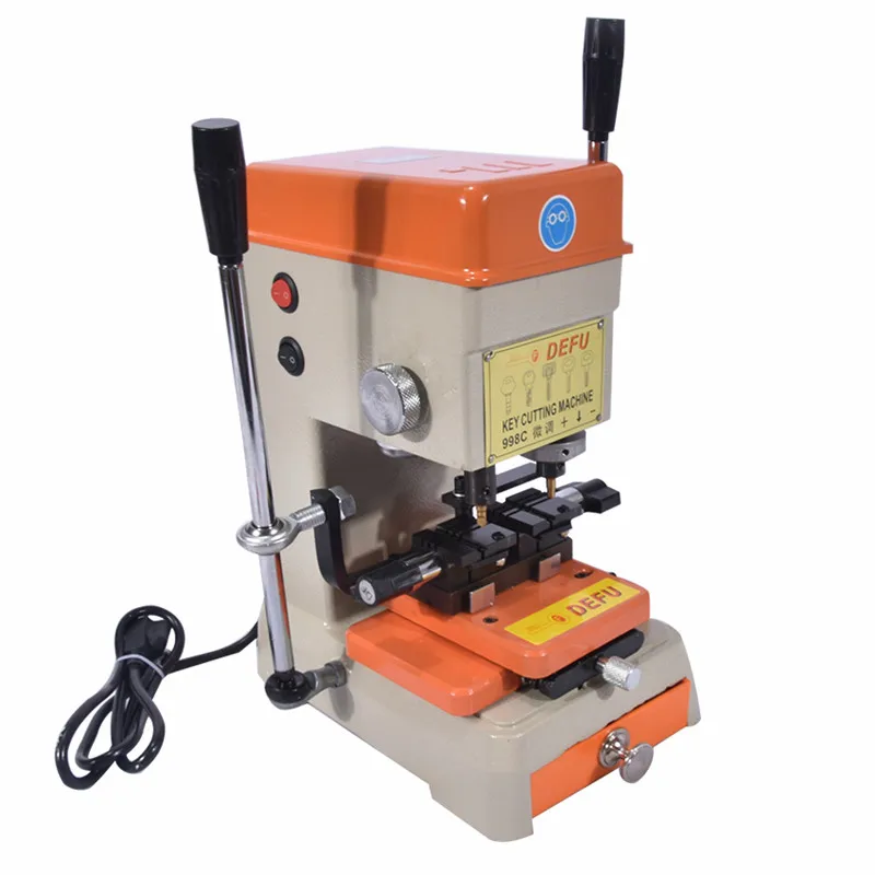 998C Key Duplicating Machine Key Cutting Drill Machine 220/110V To Make Car Door Keys Locksmith Tools Convenient Easy To Use
998C Key Duplicating Machine Key Cutting Drill Machine 220/110V To Make Car Door Keys Locksmith Tools Convenient Easy To Use