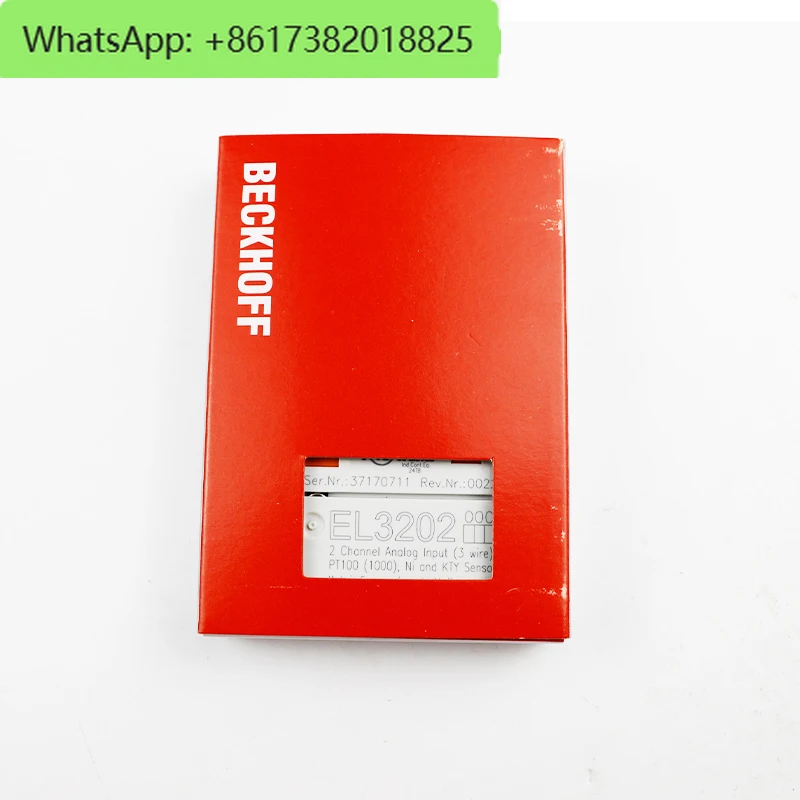 module EL3202 high-precision analog input terminal module is brand new and original EL3202
module EL3202 high-precision analog input terminal module is brand new and original EL3202
