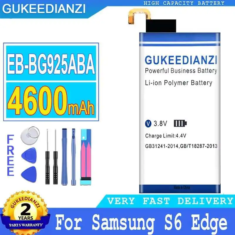Mobile Phone Battery EB-BG925ABE EB-BG925ABA 4600Mah For Samsung Galaxy S6 Edge G925 G925S G925K G9200
Mobile Phone Battery EB-BG925ABE EB-BG925ABA 4600Mah For Samsung Galaxy S6 Edge G925 G925S G925K G9200
