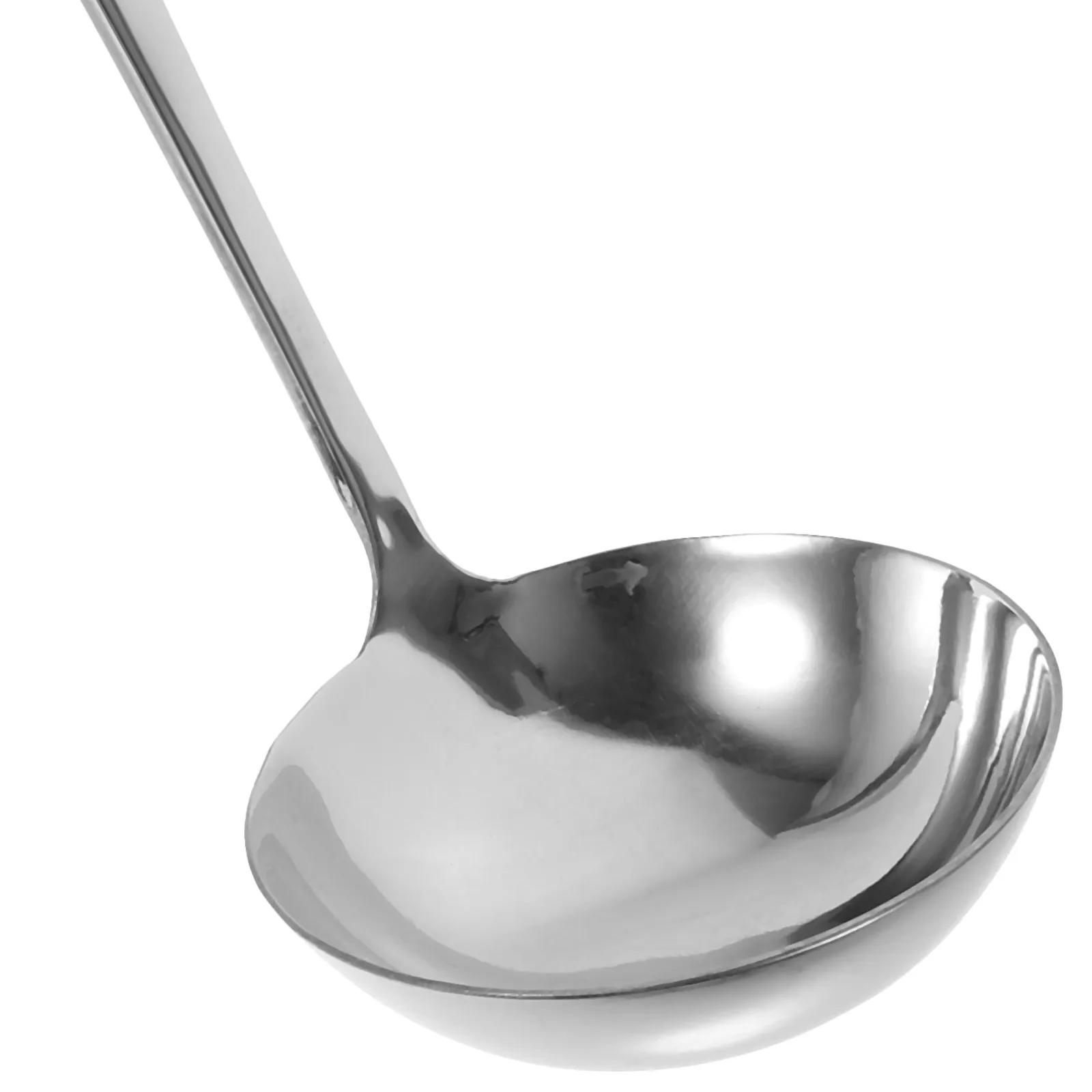 Stainless Steel Soup Spoon Hot Pot Spoon Large Size Kitchen Gadget Household Water Ladle Wear Resistant
Stainless Steel Soup Spoon Hot Pot Spoon Large Size Kitchen Gadget Household Water Ladle Wear Resistant