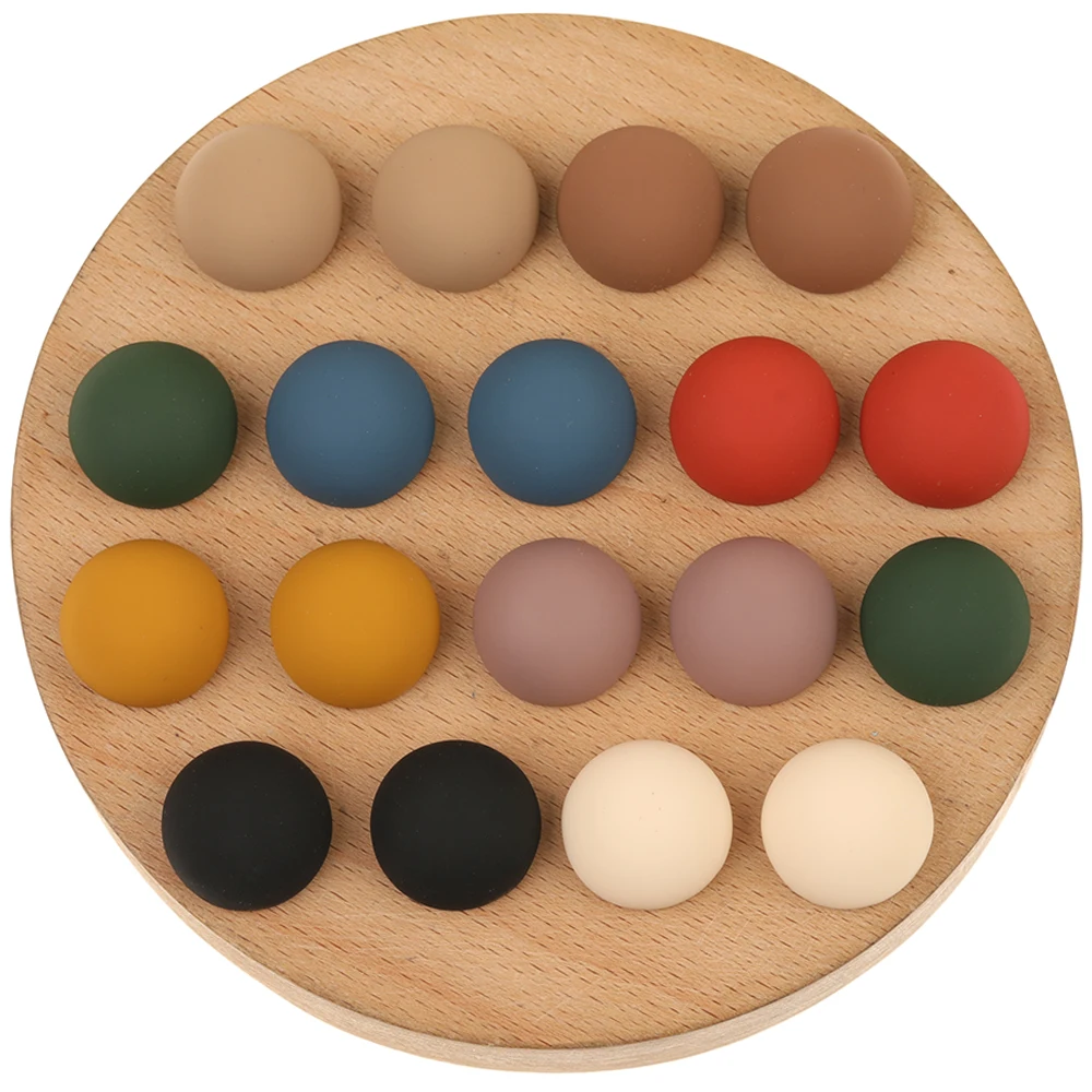 Cordial Design 16*16mm 200Pcs Jewelry Accessories/Acrylic Beads/Round Shape/Matte Rubber Effect/Hand Made/DIY Beads Making
Cordial Design 16*16mm 200Pcs Jewelry Accessories/Acrylic Beads/Round Shape/Matte Rubber Effect/Hand Made/DIY Beads Making