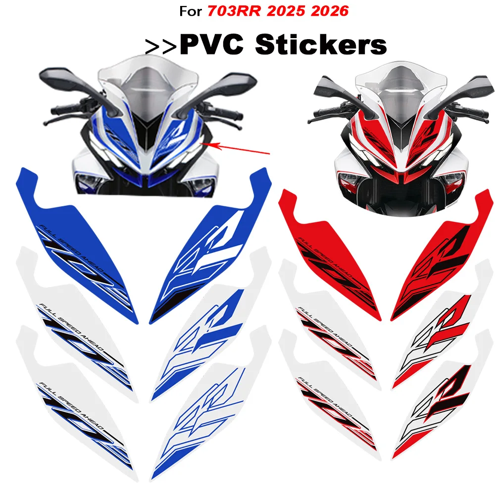 For Zontes 703RR 703 RR 2025 2026 Motorcycle Front Face Fender Headstock Protection Protector Stickers
For Zontes 703RR 703 RR 2025 2026 Motorcycle Front Face Fender Headstock Protection Protector Stickers