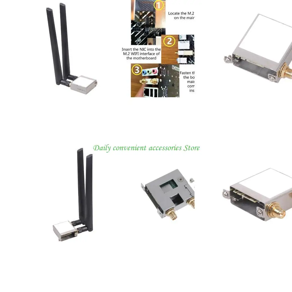 97QB AX200 M.2 Wi-Fi 6 Card 2.4G/5Ghz Dual Band 3000Mbps Bluetooth-compatible
97QB AX200 M.2 Wi-Fi 6 Card 2.4G/5Ghz Dual Band 3000Mbps Bluetooth-compatible