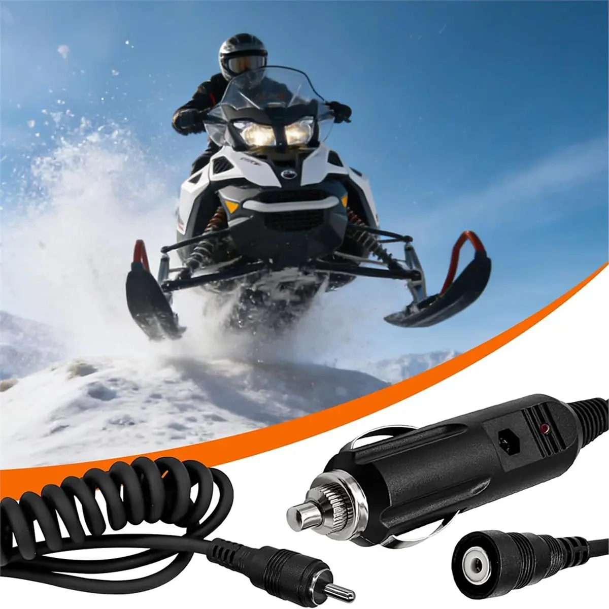 (A30I) 12V Cigarette Lighter Socket Port for RCA Plug for Heated Most Electric Shields,, Visor Port, Snowmobile Heated Helmet
(A30I) 12V Cigarette Lighter Socket Port for RCA Plug for Heated Most Electric Shields,, Visor Port, Snowmobile Heated Helmet