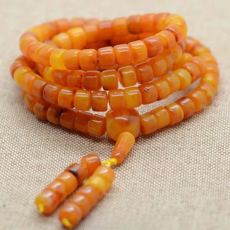 Old Honey Wax Bucket Beads 108 Buddha Beads Handstring Polish Amber Same Style for Men and Women Bracelet Homme
Old Honey Wax Bucket Beads 108 Buddha Beads Handstring Polish Amber Same Style for Men and Women Bracelet Homme