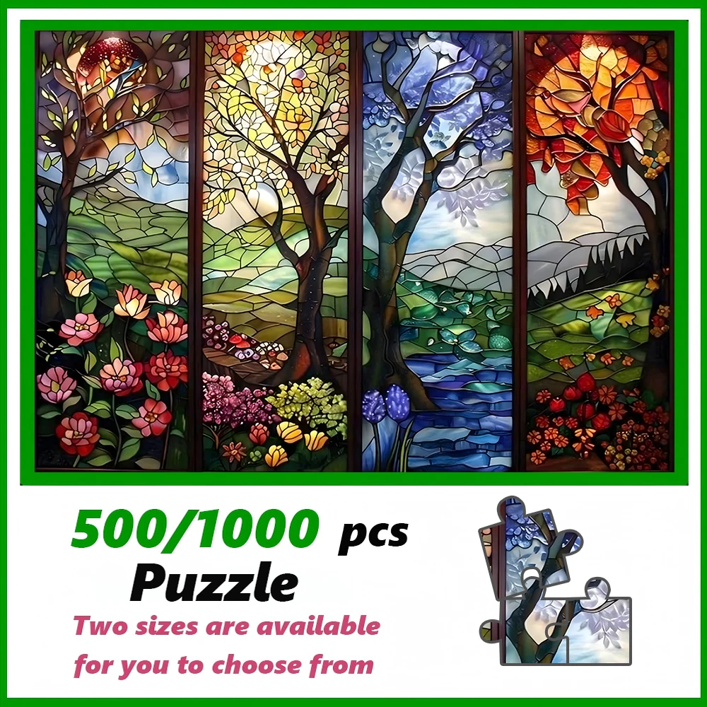 A high-quality 500/1000-piece puzzle, perfect for adults, is a fun family game that helps relieve stress and is great for birthd
A high-quality 500/1000-piece puzzle, perfect for adults, is a fun family game that helps relieve stress and is great for birthd