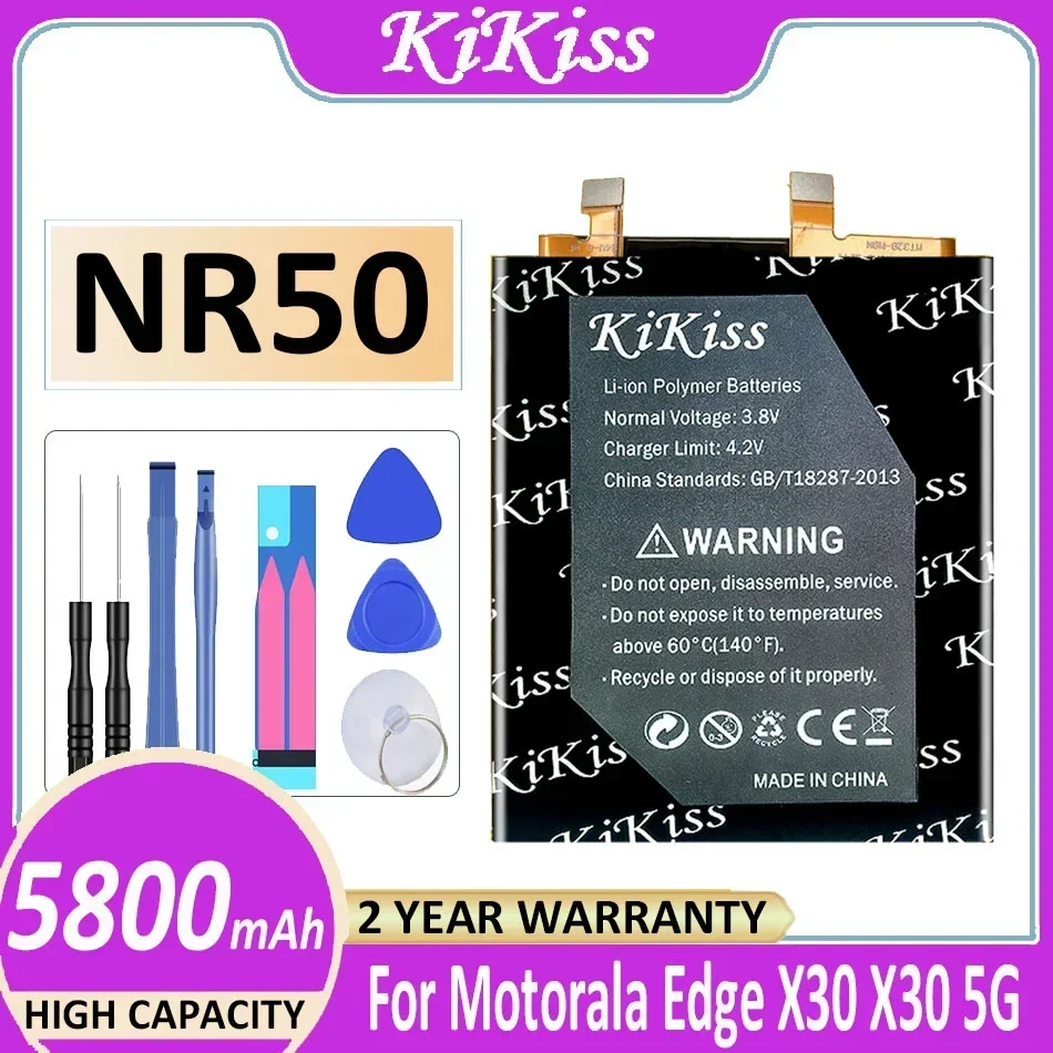 Аккумулятор KiKiss NR50 5800 мач для Motorala Moto Edge 30 Ultra X30 5G 2021 XT2201-2 Edge30 Ultra 30 Ultra подходит
Аккумулятор KiKiss NR50 5800 мач для Motorala Moto Edge 30 Ultra X30 5G 2021 XT2201-2 Edge30 Ultra 30 Ultra подходит