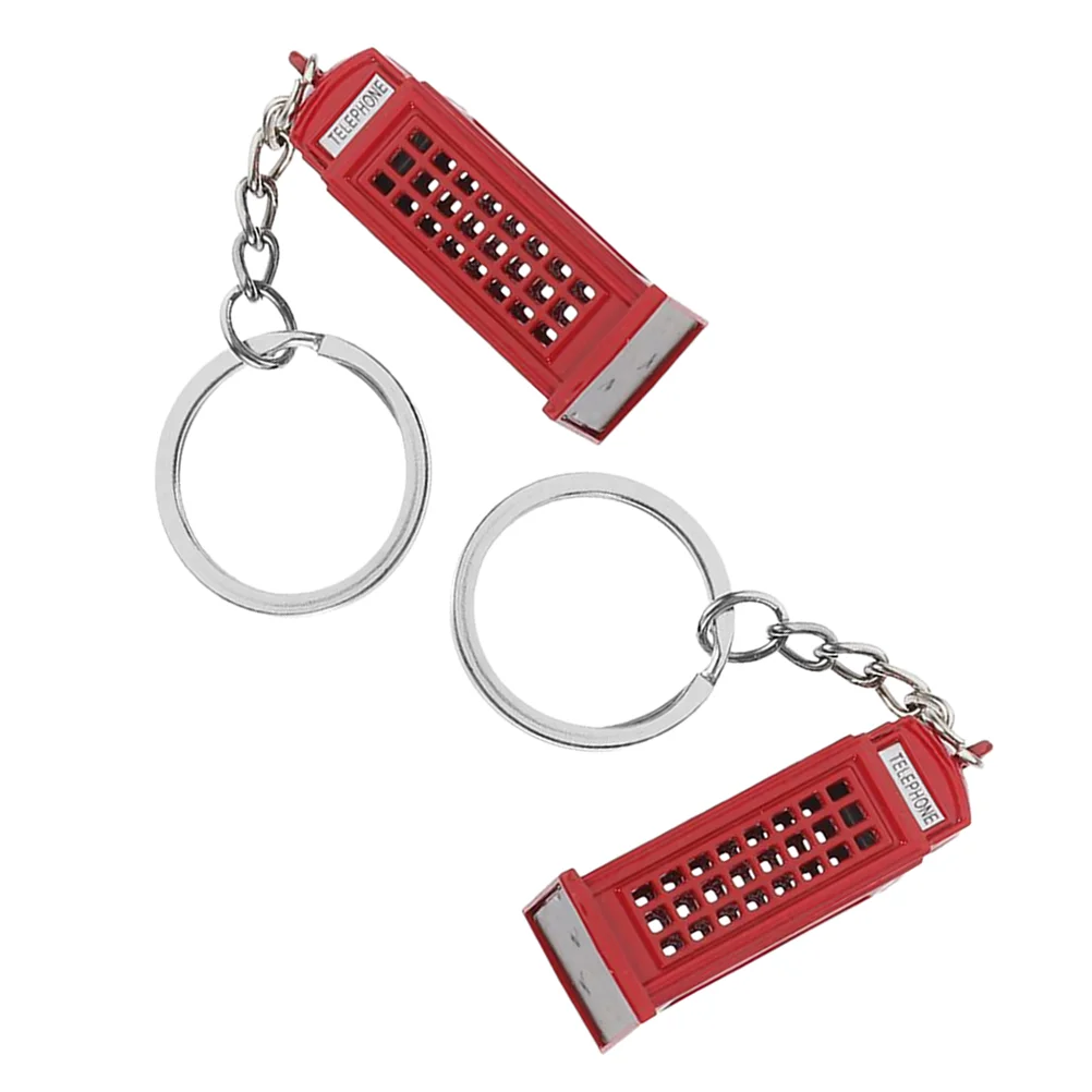 2 Pcs Ring Keychain British Souvenir Keyring Car England Keepsake Cultural Red Present Travel
2 Pcs Ring Keychain British Souvenir Keyring Car England Keepsake Cultural Red Present Travel