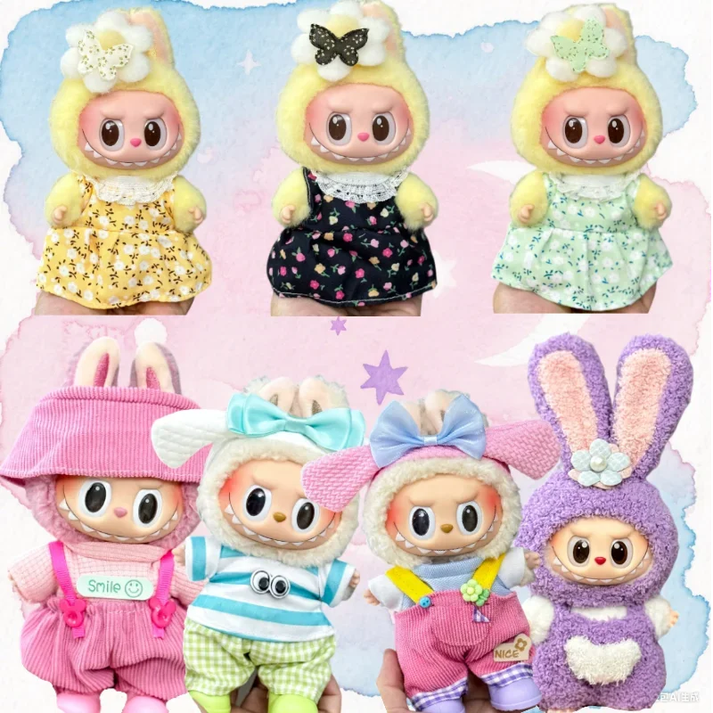 For 17cm V1V2 Labu Doll Dress New Dress and Pants Set Doll Doll Replacement Clothing
For 17cm V1V2 Labu Doll Dress New Dress and Pants Set Doll Doll Replacement Clothing