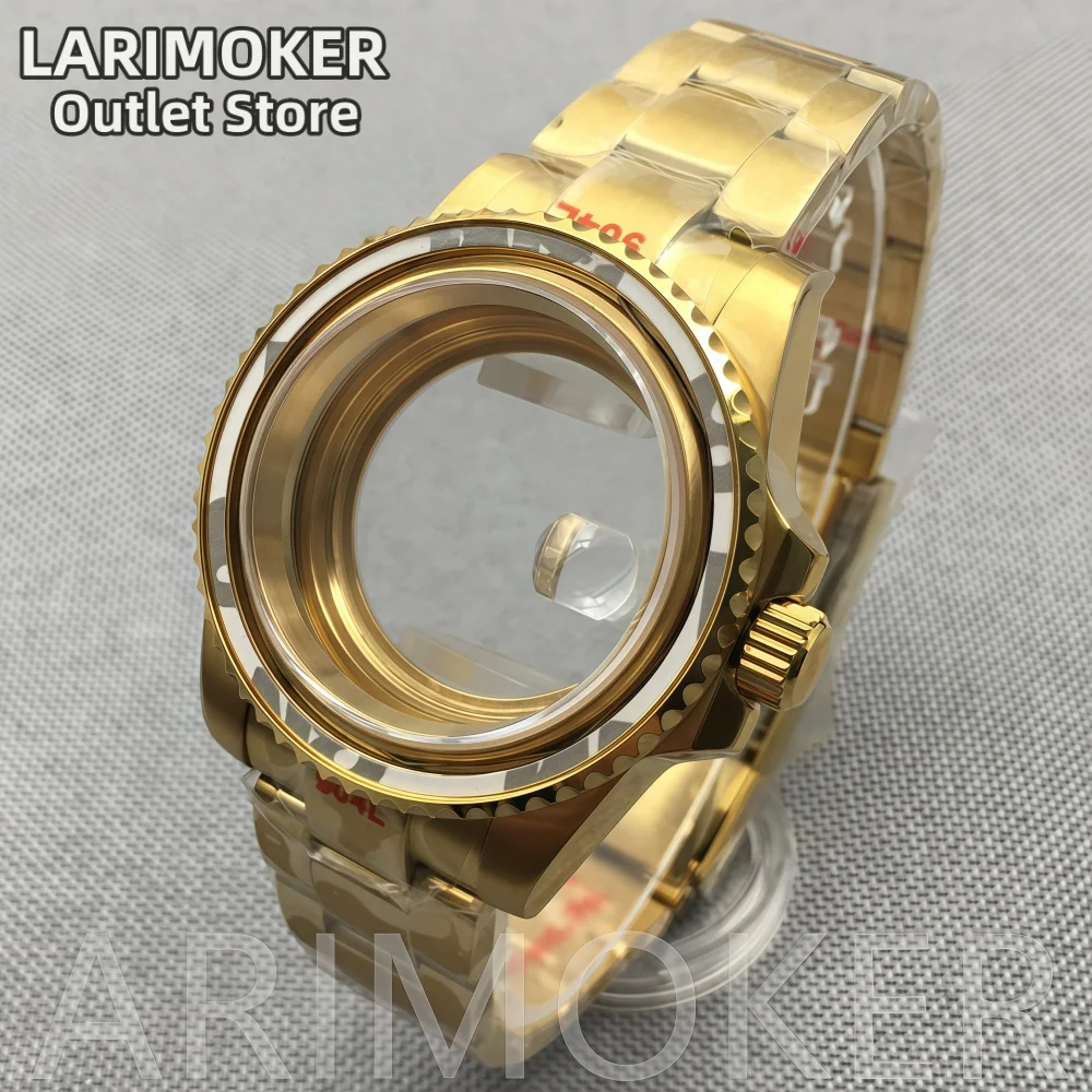 LARIMOKER 40mm Men's Watch Case Stainless Steel Unidirectional Rotating Bezel For NH35 NH36 ETA DG2813 3804 Miyota8215 PT5000
LARIMOKER 40mm Men's Watch Case Stainless Steel Unidirectional Rotating Bezel For NH35 NH36 ETA DG2813 3804 Miyota8215 PT5000