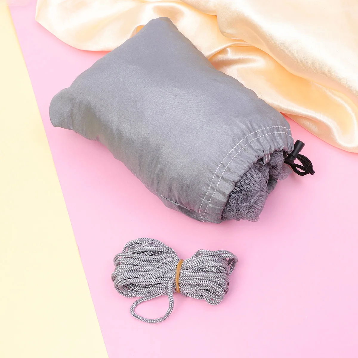 Mosquito Net Hammock Grey Lightweight Camping Double Zipper Encrypted 360 Protection Bugs Insects
Mosquito Net Hammock Grey Lightweight Camping Double Zipper Encrypted 360 Protection Bugs Insects