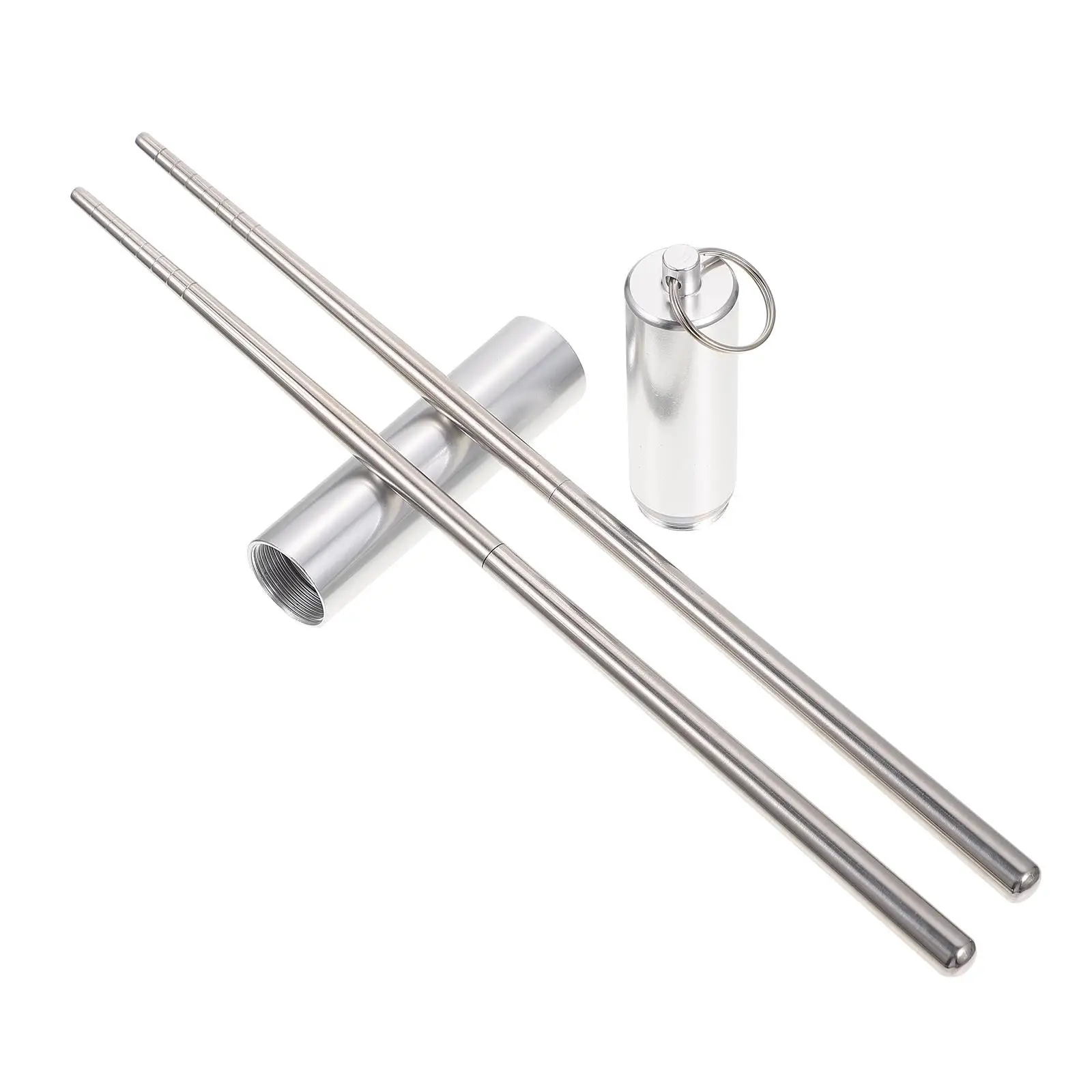 Stainless Steel Chopstick Set Foldable Travel Cutlery Portable with Metal Case for Kitchen Tableware Outdoor Dining
Stainless Steel Chopstick Set Foldable Travel Cutlery Portable with Metal Case for Kitchen Tableware Outdoor Dining