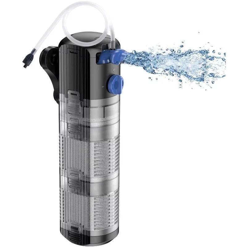 Внутренний фильтр-насос для аквариума 8 Вт, 40-120 галлонов, для соленой и пресной воды, для коралловых аквариумов, верхний фильтр для аквариума
Внутренний фильтр-насос для аквариума 8 Вт, 40-120 галлонов, для соленой и пресной воды, для коралловых аквариумов, верхний фильтр для аквариума