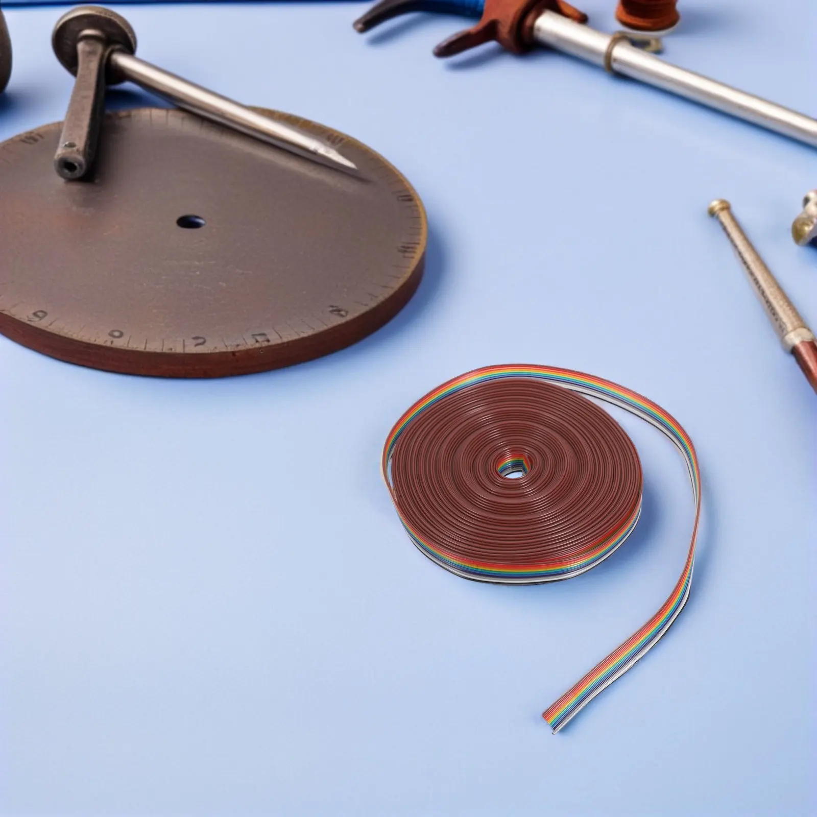 1 Roll 10P 2.54Mm Pitch 28Awg Flat Cable Strip Precision Ribbon Wire Assembly For Industrial Electrical Projects Long Length Idc
1 Roll 10P 2.54Mm Pitch 28Awg Flat Cable Strip Precision Ribbon Wire Assembly For Industrial Electrical Projects Long Length Idc