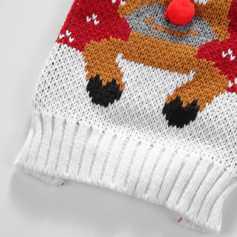 Pet Cute Deer Sweater Small Dog Clothes Costumes for Dogs Christmas Puppy Easy on Clothing Apparel
Pet Cute Deer Sweater Small Dog Clothes Costumes for Dogs Christmas Puppy Easy on Clothing Apparel