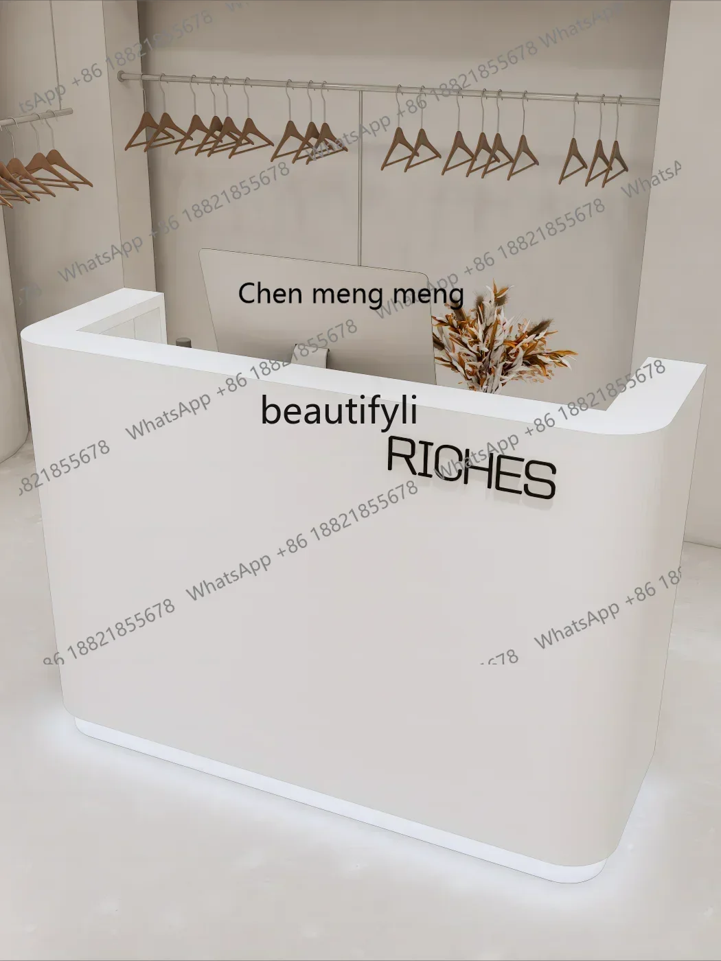 X Ayh Cashier Shop Small Clothing Store Bar Counter Beauty Salon Hair Salon Reception Desk Company Reception Desk
X Ayh Cashier Shop Small Clothing Store Bar Counter Beauty Salon Hair Salon Reception Desk Company Reception Desk