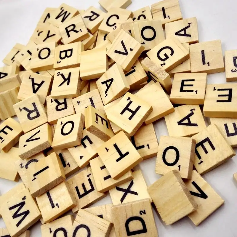 Wooden Letters Board Black Print Alphabet Puzzle Tiles for Classroom DIY and Arts Projects
Wooden Letters Board Black Print Alphabet Puzzle Tiles for Classroom DIY and Arts Projects