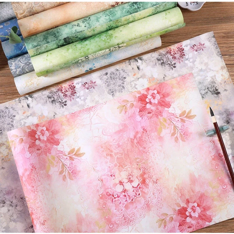 Chinese Style Batik Half Ripe Rice Paper Vintage Long Scroll Traditional Calligraphy Creation Xuan Paper Ink Writing Stationery
Chinese Style Batik Half Ripe Rice Paper Vintage Long Scroll Traditional Calligraphy Creation Xuan Paper Ink Writing Stationery