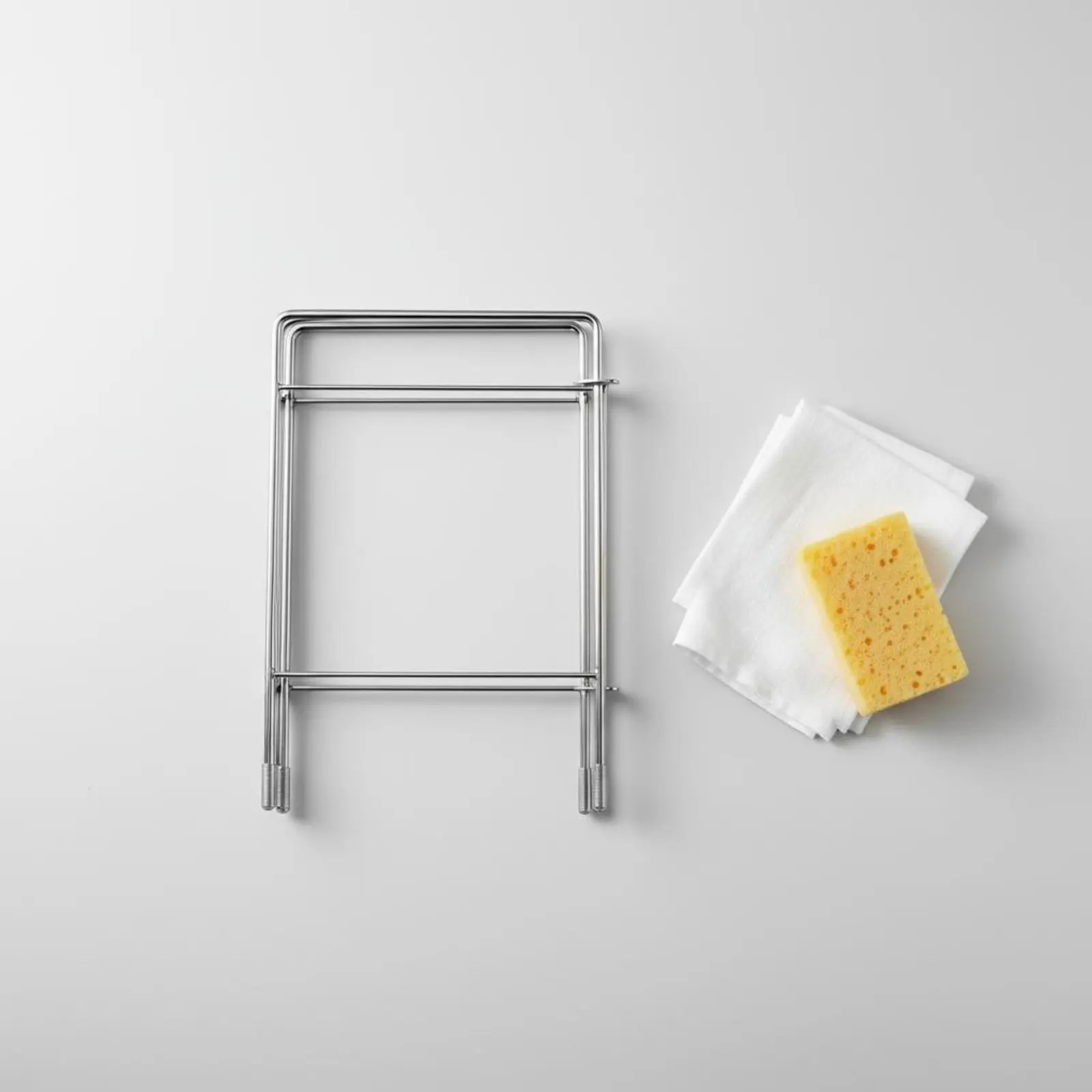 Foldable Dishcloth Rack Easy to Clean Folding Dishcloth Rack Stainless Steel Drying Stand Multitier Design for Bathroom
Foldable Dishcloth Rack Easy to Clean Folding Dishcloth Rack Stainless Steel Drying Stand Multitier Design for Bathroom