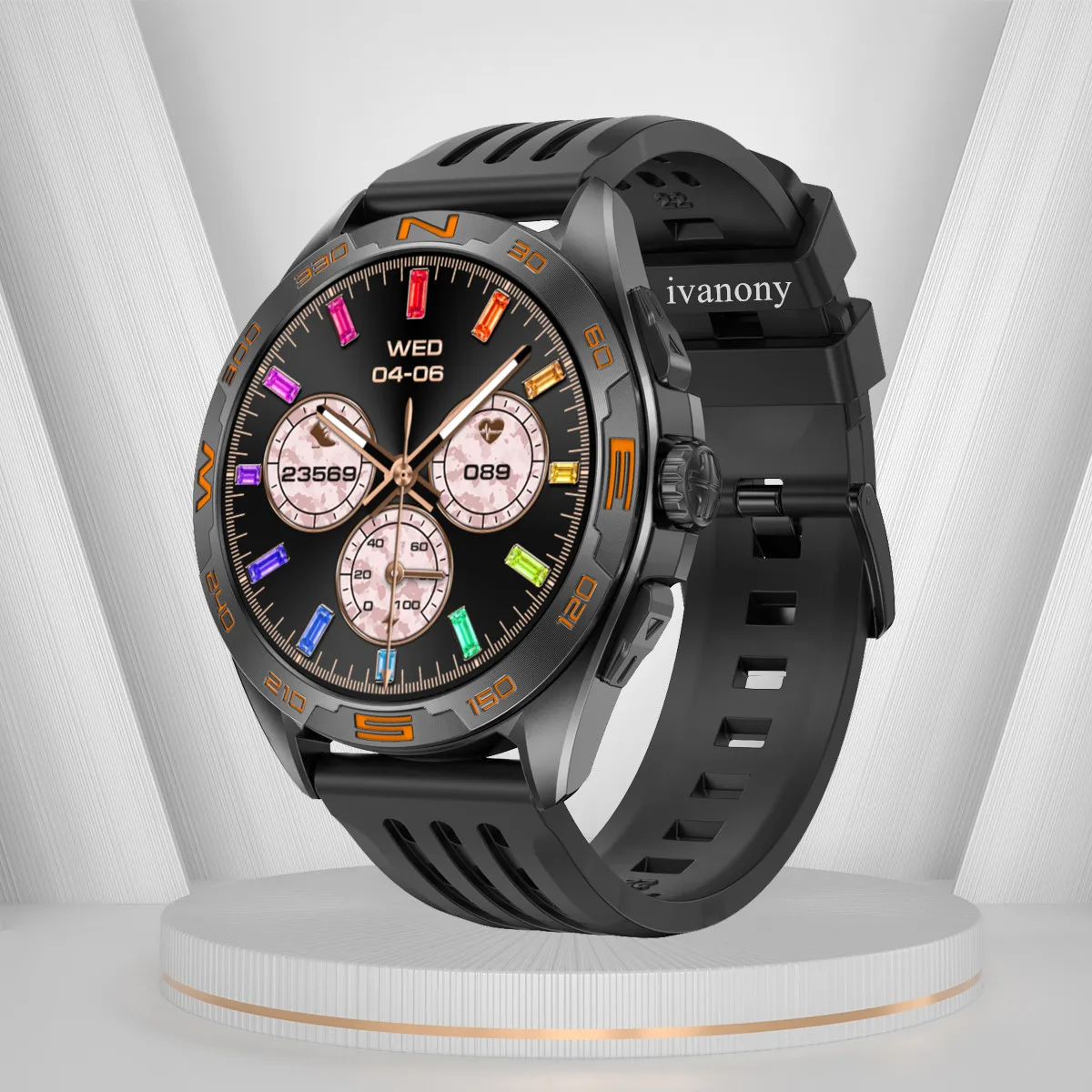 Smart Watch Amoled Bluetooth Call Support TWS Earphone Connect 4GB/ROM Voice Assistant Compass DIY Video Watch-face Wristwatch
Smart Watch Amoled Bluetooth Call Support TWS Earphone Connect 4GB/ROM Voice Assistant Compass DIY Video Watch-face Wristwatch