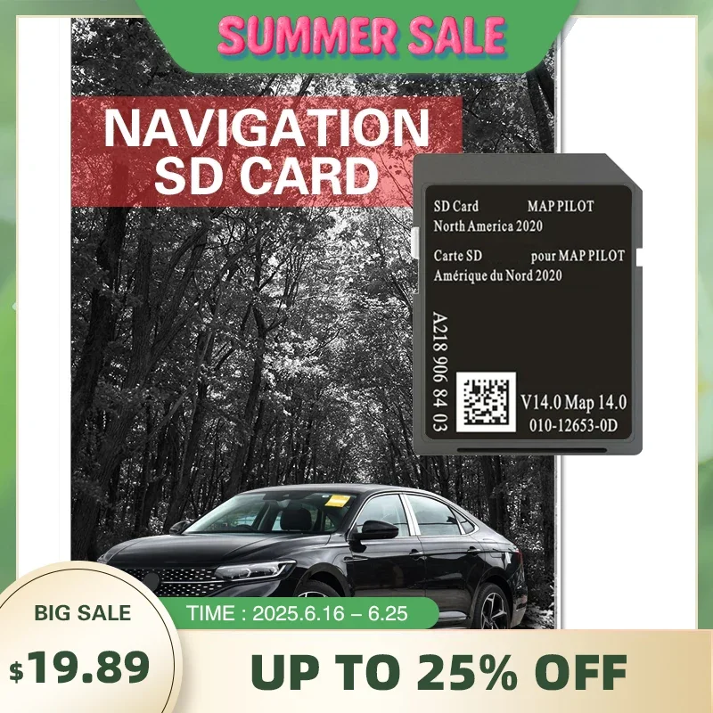 A2189068403 V14 Full Version 2020 North America Maps GPS Garmin Navigation for Mercedes AMG C-Class CLA Car SD Memory Card
A2189068403 V14 Full Version 2020 North America Maps GPS Garmin Navigation for Mercedes AMG C-Class CLA Car SD Memory Card