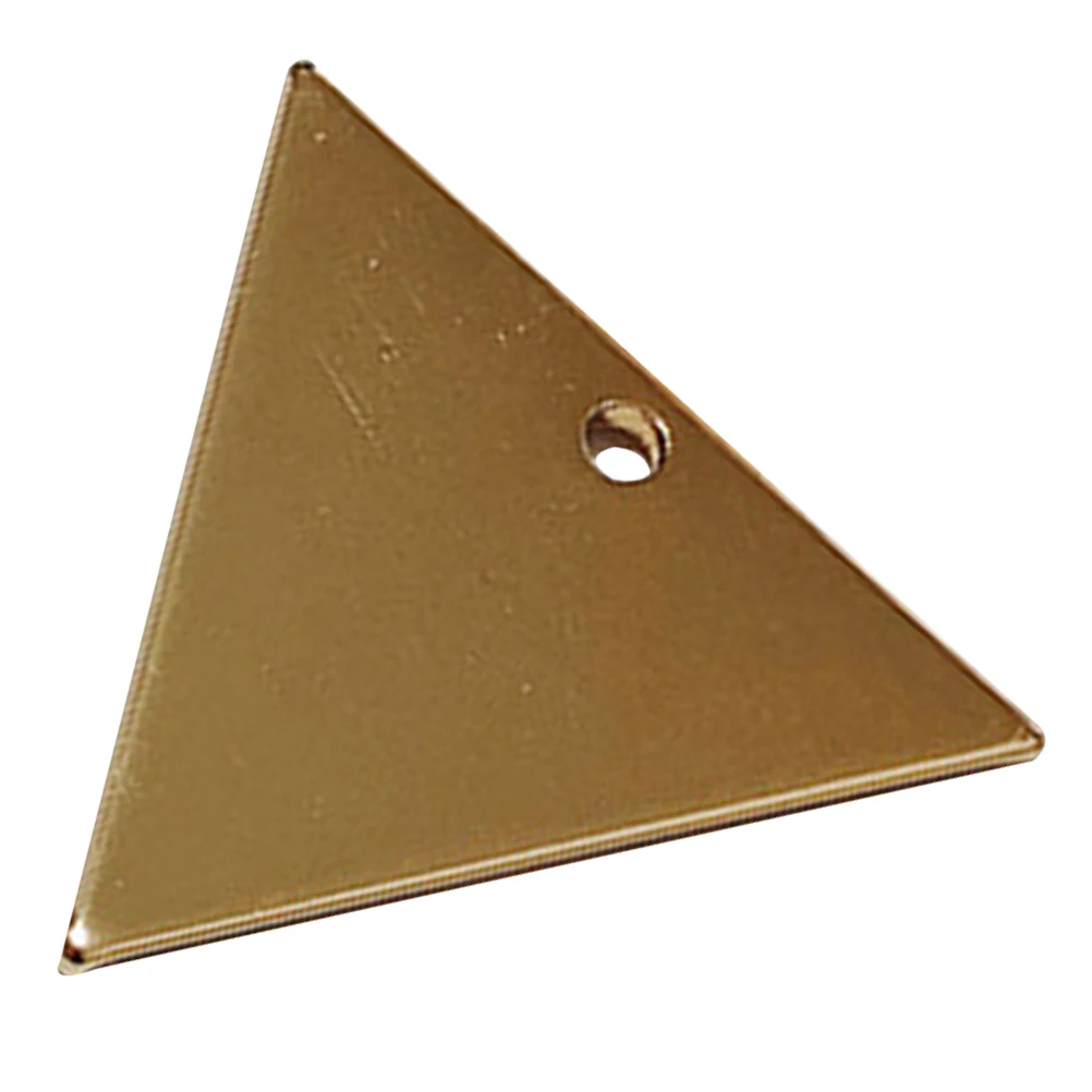 10pcs Alloy Electroplating Jewelry Accessories DIY Triangle Earring Pendant Golden Simple Design Longevity Durable Practical
10pcs Alloy Electroplating Jewelry Accessories DIY Triangle Earring Pendant Golden Simple Design Longevity Durable Practical