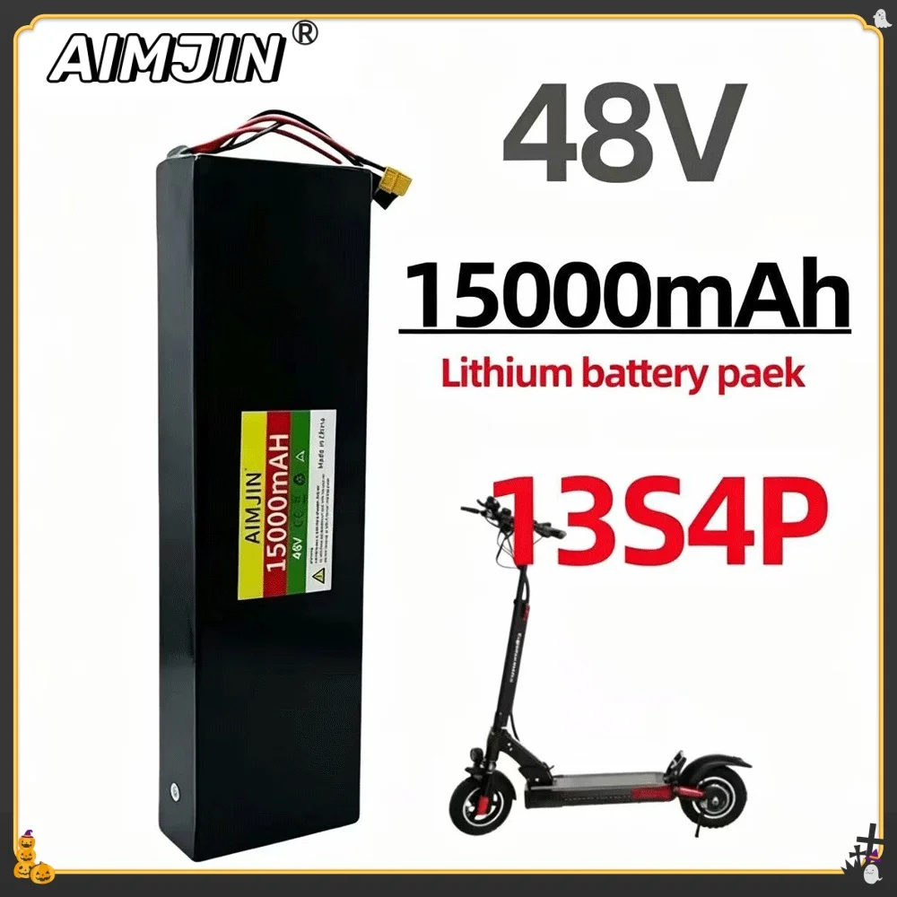 13S4P 48V 15Ah 1000W Lithium-Ion Battery Pack Configuration for Citycoco BMS High Capacity Electric Scooter Battery 54.6V
13S4P 48V 15Ah 1000W Lithium-Ion Battery Pack Configuration for Citycoco BMS High Capacity Electric Scooter Battery 54.6V