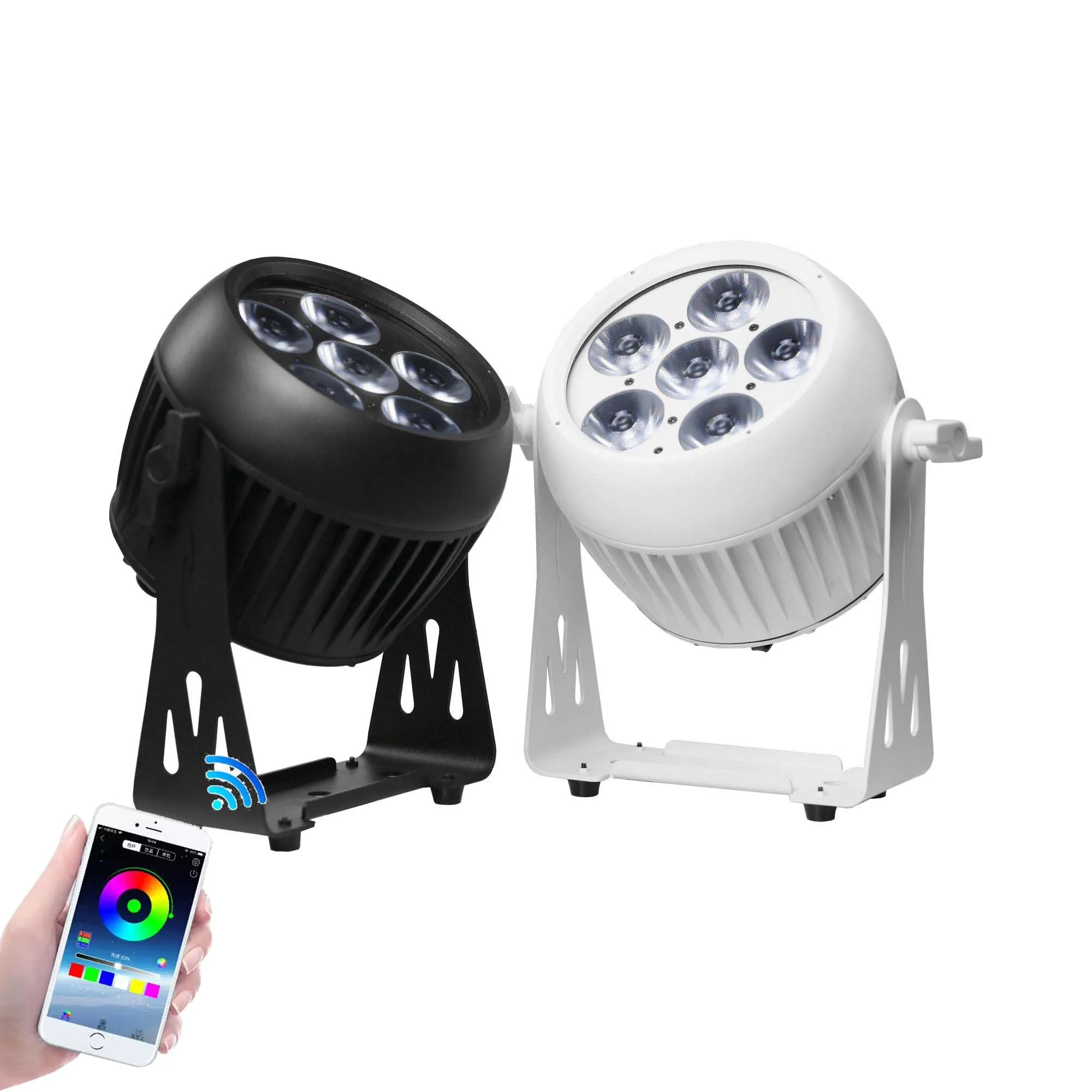 Sunart 6*20W RGBWAU 6 in 1 LED Outdoor Par Light with App Blutooth Wireless Stage Effect DMX Lamp For DJ Disco Parties Bars
Sunart 6*20W RGBWAU 6 in 1 LED Outdoor Par Light with App Blutooth Wireless Stage Effect DMX Lamp For DJ Disco Parties Bars
