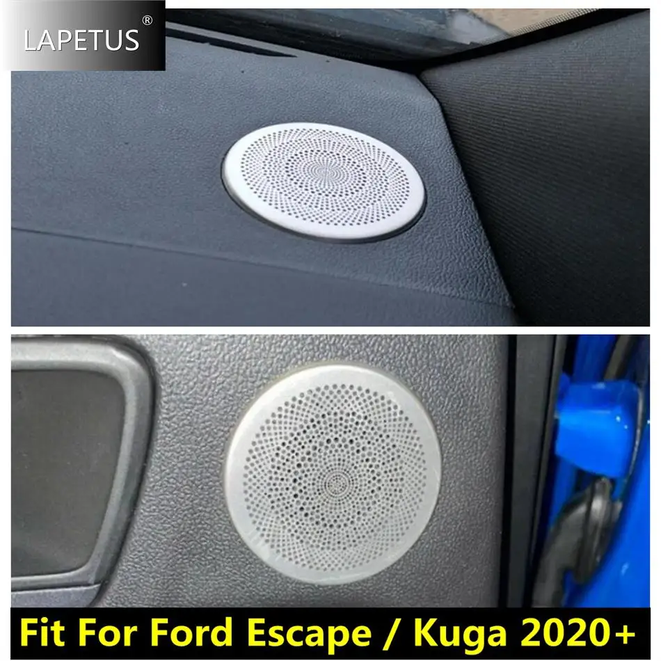 For Ford Escape / Kuga 2020 - 2024 Stainless Steel Car Rear Door Speaker / Dashboard Horn Frame Cover Trim Interior Accessories
For Ford Escape / Kuga 2020 - 2024 Stainless Steel Car Rear Door Speaker / Dashboard Horn Frame Cover Trim Interior Accessories