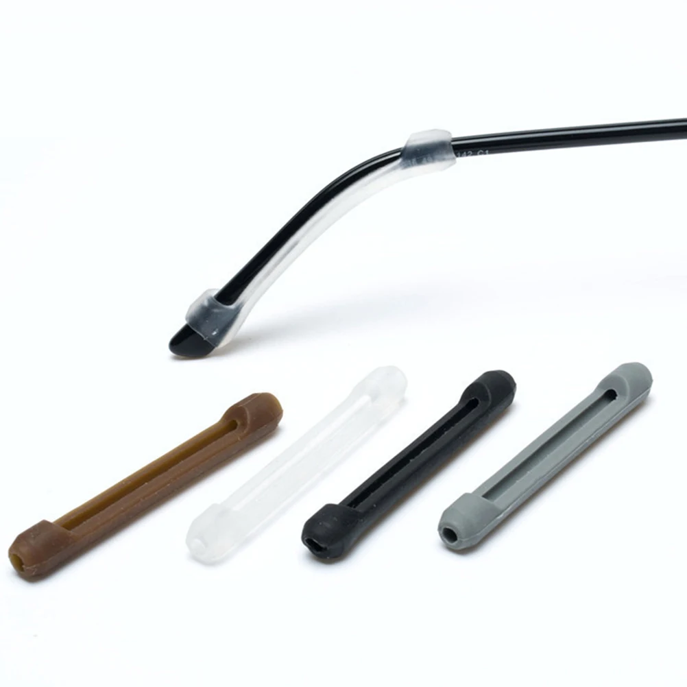 4 Pairs Spectacle Leg Covers Glasses from Sliding Silicone Sleeves Comfortable Eyeglasses Sets Anti Ear Hooks
4 Pairs Spectacle Leg Covers Glasses from Sliding Silicone Sleeves Comfortable Eyeglasses Sets Anti Ear Hooks