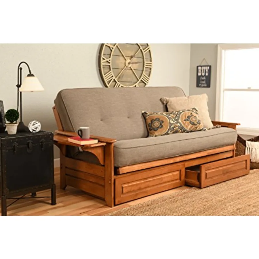 Phoenix Futon Set with and Storage Drawers, Full
Phoenix Futon Set with and Storage Drawers, Full