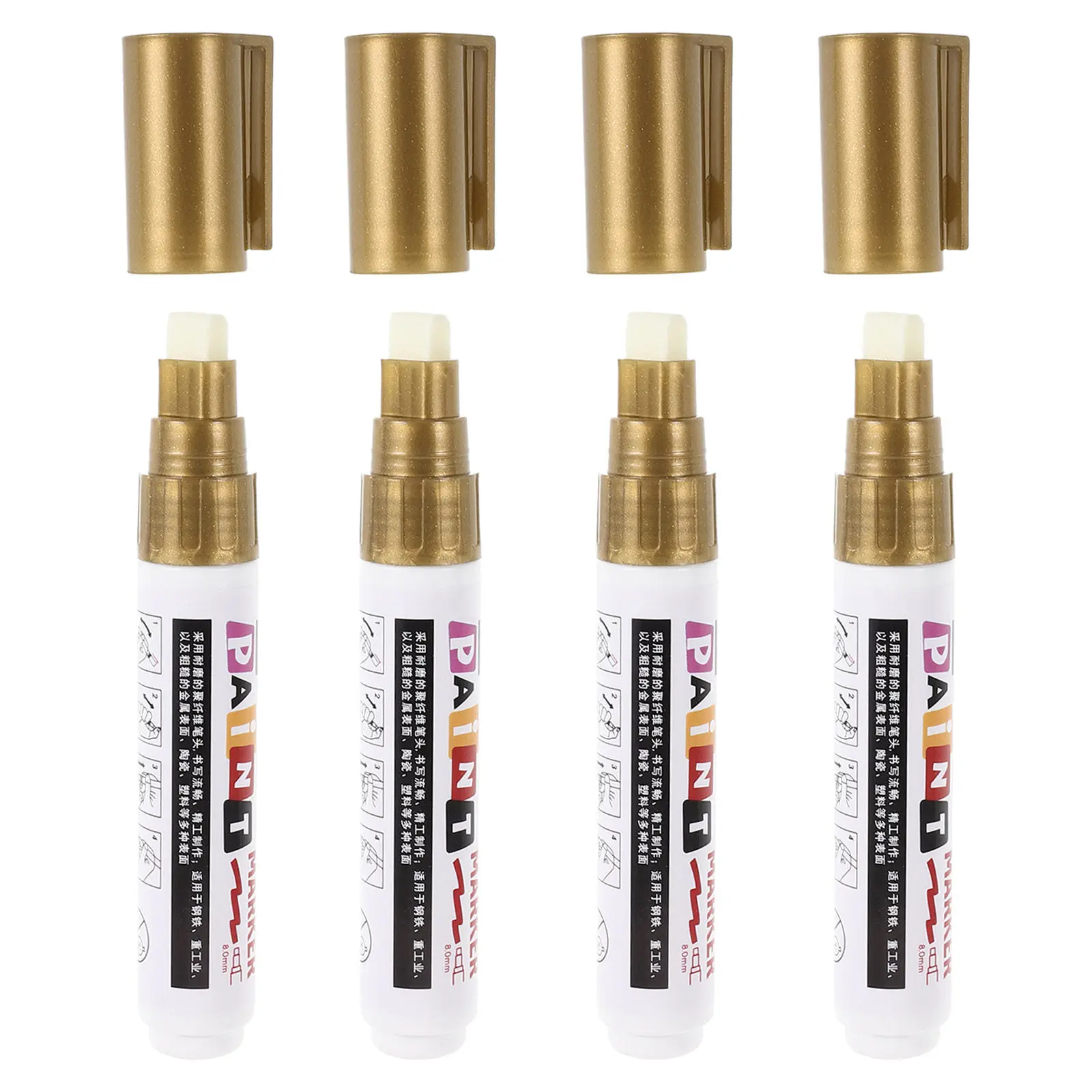 4Pcs Monument Touch Up Pen Stone Based Paint Marker 8Mm Broad Tip Waterproof Permanent Headstone Engraving
4Pcs Monument Touch Up Pen Stone Based Paint Marker 8Mm Broad Tip Waterproof Permanent Headstone Engraving