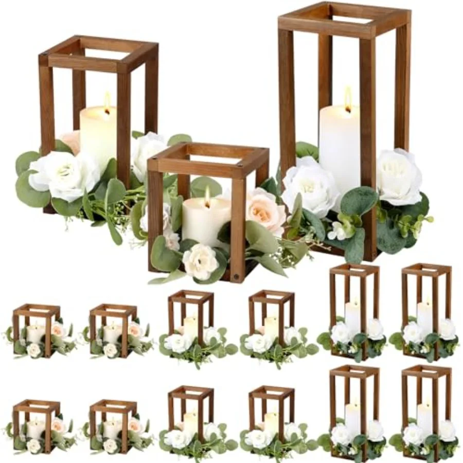 Pcs Wooden Candle Lanterns Bulk Rustic Farmhouse Centerpieces for Wedding Baby Shower Party Table Room Decoration Gift
Pcs Wooden Candle Lanterns Bulk Rustic Farmhouse Centerpieces for Wedding Baby Shower Party Table Room Decoration Gift