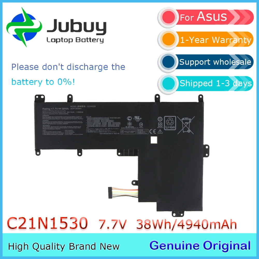 C21N1530 Оригинальный аккумулятор для ноутбука 7,6 В 38 Втч для Asus C202 C202SA C202SA-2A 0B200- 01990000
C21N1530 Оригинальный аккумулятор для ноутбука 7,6 В 38 Втч для Asus C202 C202SA C202SA-2A 0B200- 01990000