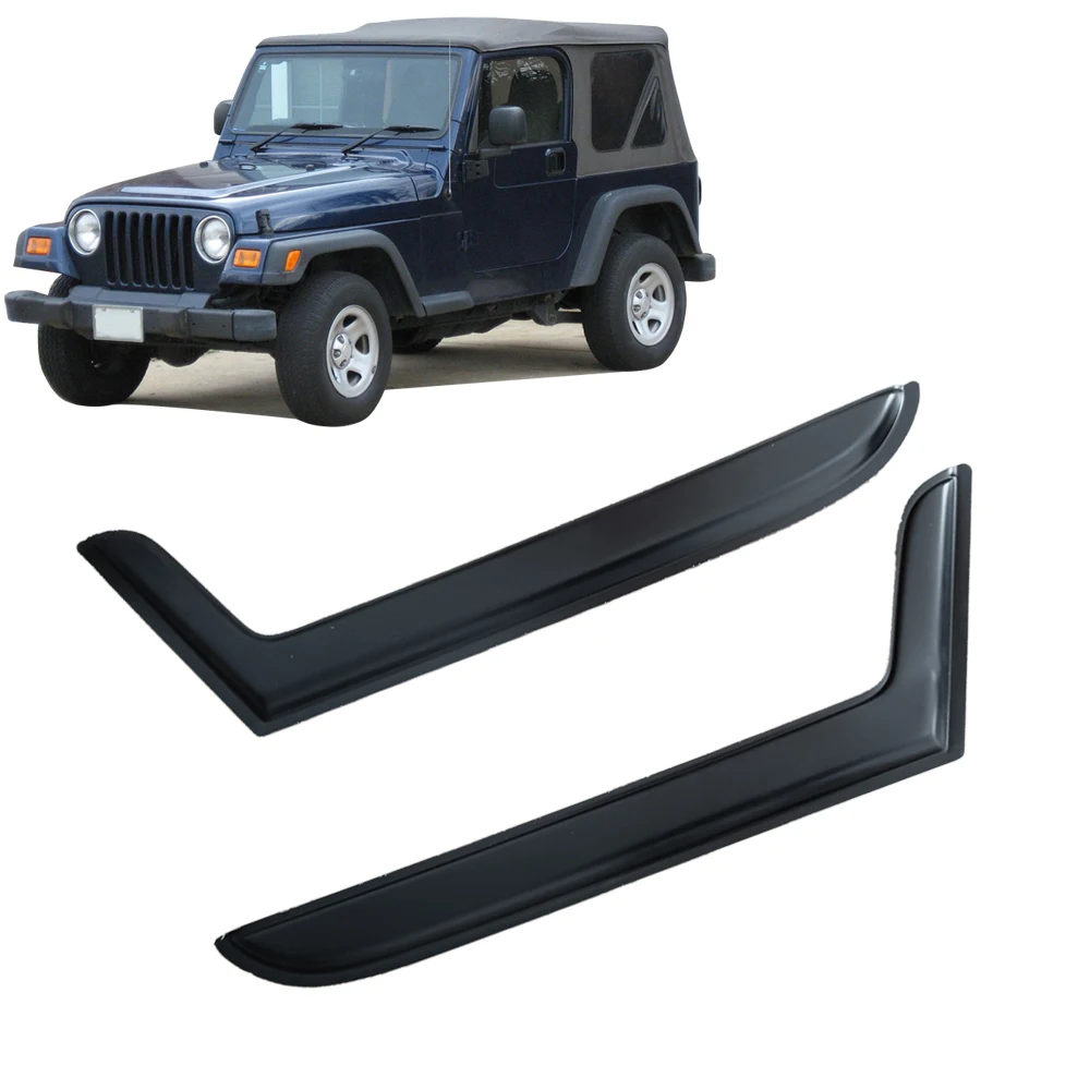 Window Visor for Jeep Wrangler 1997 1998 1999 2000 2001 2002 2003 2004 2005 2006 Wind Deflectors Rain Guards Door Visor Vent
Window Visor for Jeep Wrangler 1997 1998 1999 2000 2001 2002 2003 2004 2005 2006 Wind Deflectors Rain Guards Door Visor Vent