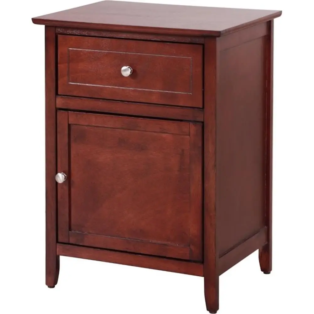 1 Drawer 1 Door Nightstand in Cherry
1 Drawer 1 Door Nightstand in Cherry
