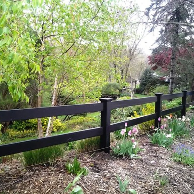 Customization High Quality 4 Rail Pvc Farm Fence Black,4 Rail Pvc Fencing Post and Rail,horse Paddock Fence
Customization High Quality 4 Rail Pvc Farm Fence Black,4 Rail Pvc Fencing Post and Rail,horse Paddock Fence