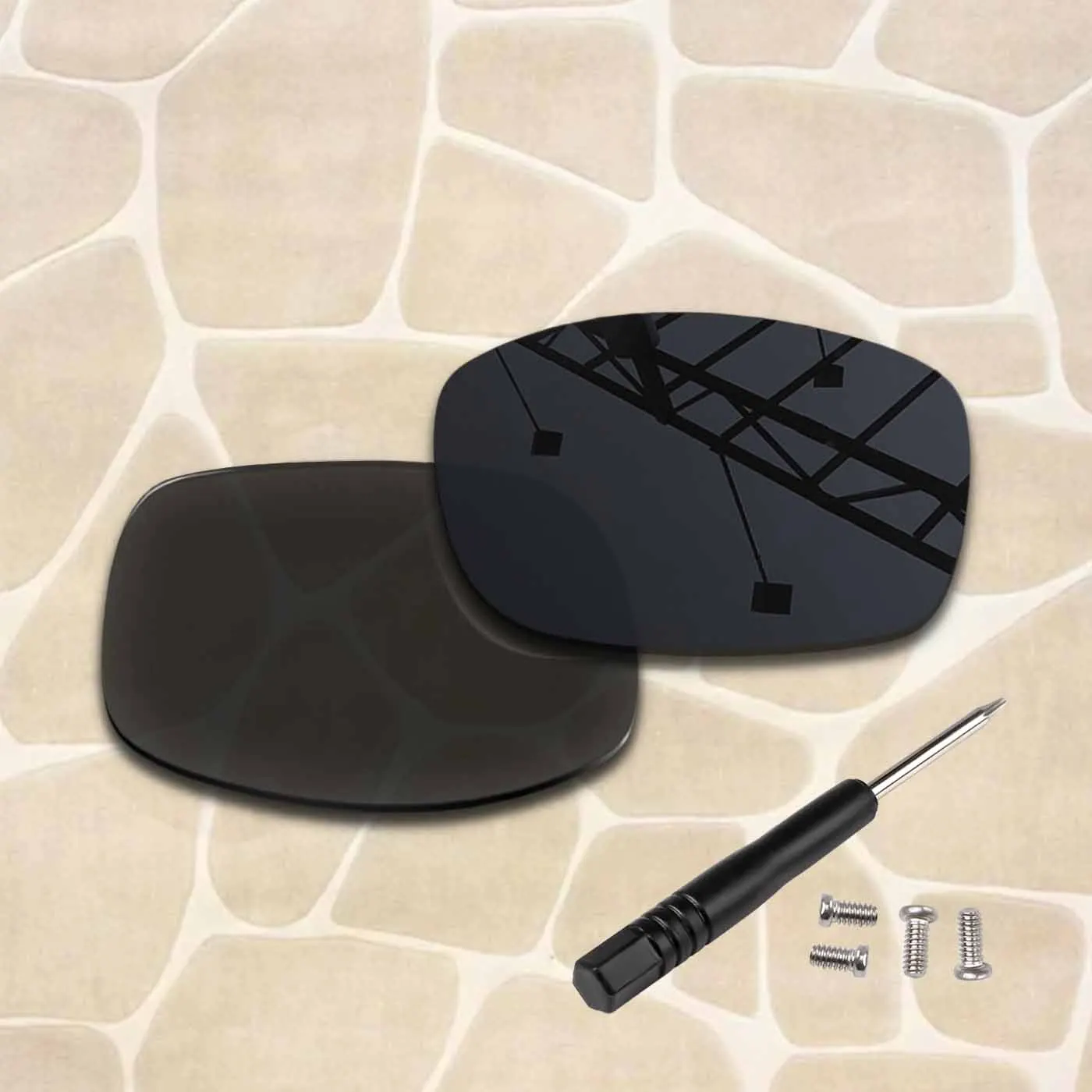 Anti-Scratch Polarized Replacement Lenses With T6 Screwdriver & Screws for Oakley X Squared OO6011 Sunglasses
Anti-Scratch Polarized Replacement Lenses With T6 Screwdriver & Screws for Oakley X Squared OO6011 Sunglasses