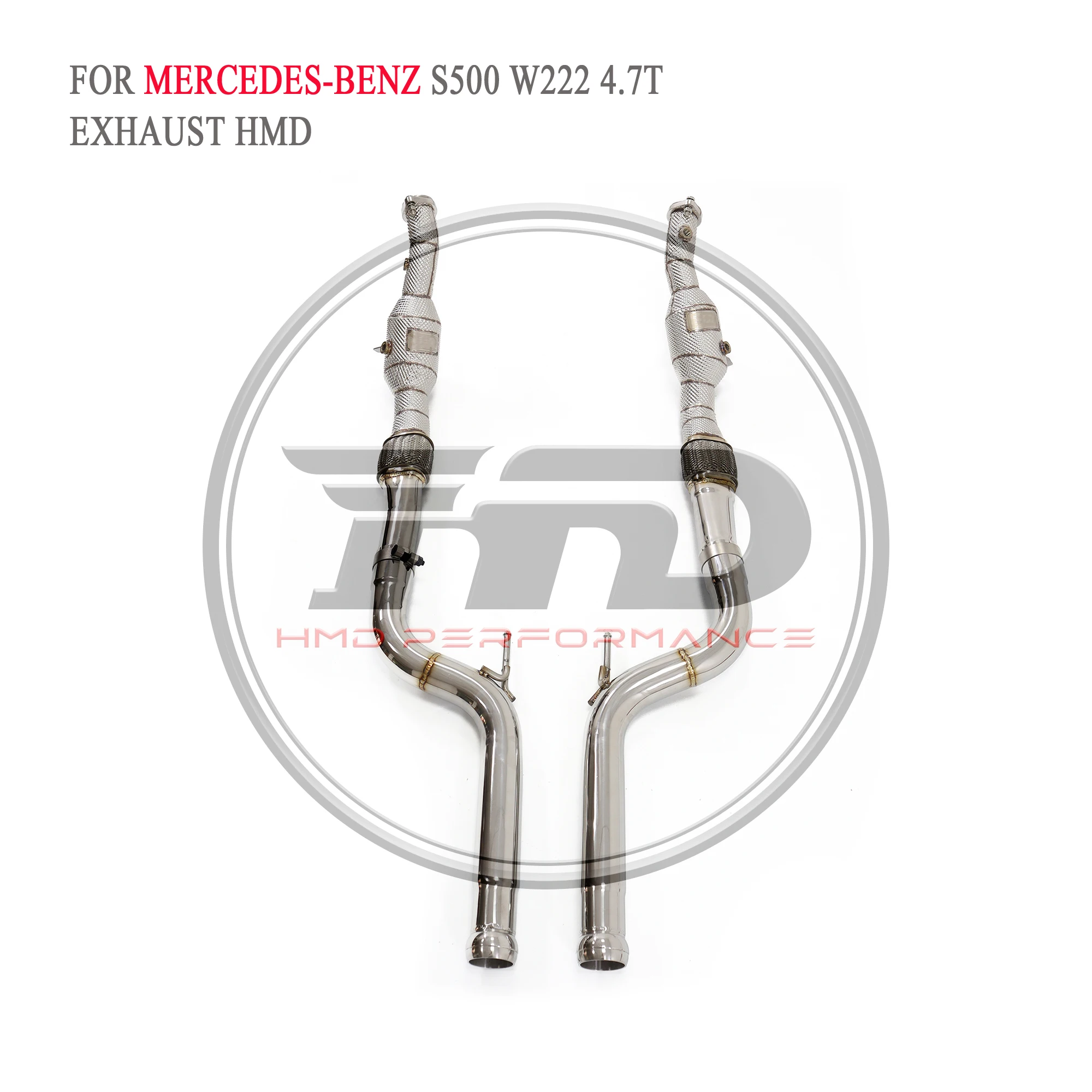 High Quality Downpipe For Mercedes Benz S500 W222 4.7T Stainless Steel Exhaust System Non-destructive Heat Shield Racing Pipe
High Quality Downpipe For Mercedes Benz S500 W222 4.7T Stainless Steel Exhaust System Non-destructive Heat Shield Racing Pipe