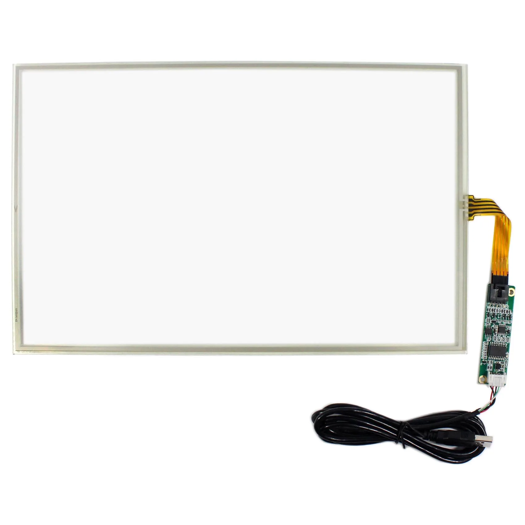 USB Port 4 wire Resistive Touch Panel for 14.1" 2048×2048 LCD Display 303x189mm
USB Port 4 wire Resistive Touch Panel for 14.1" 2048×2048 LCD Display 303x189mm