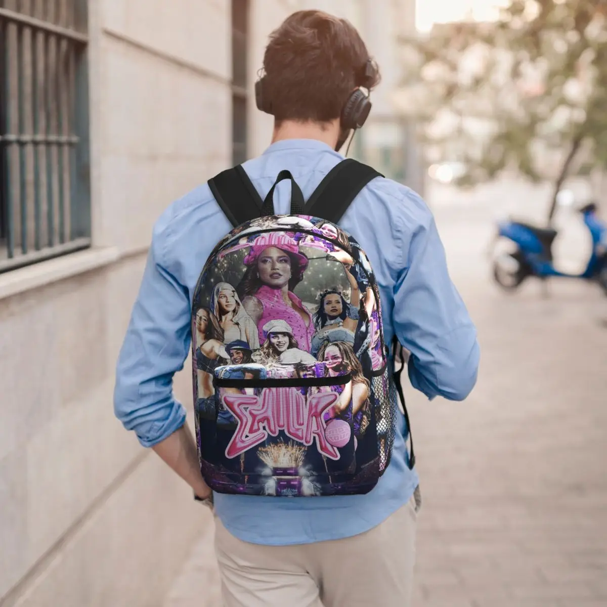 Singer Emilia Mernes Cover Emilia Mp3 Backpack Student Boys Girls BookBag Kids School Bag Computer Shoulder Bags for Men Women
Singer Emilia Mernes Cover Emilia Mp3 Backpack Student Boys Girls BookBag Kids School Bag Computer Shoulder Bags for Men Women