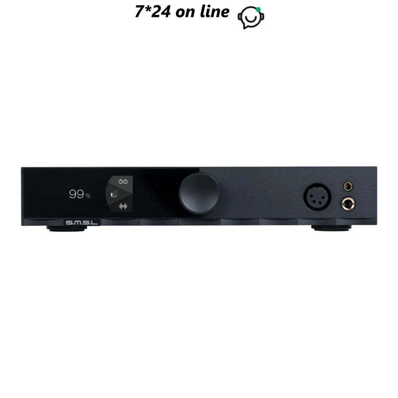 SMSL H400 Hi-Res Headphone Amplifier 16Ω/15W*2 32Ω/7.5W*2 Earphone AMP RCA XLR Balanced Input Hi-End Pre-Amp With Remote Control
SMSL H400 Hi-Res Headphone Amplifier 16Ω/15W*2 32Ω/7.5W*2 Earphone AMP RCA XLR Balanced Input Hi-End Pre-Amp With Remote Control