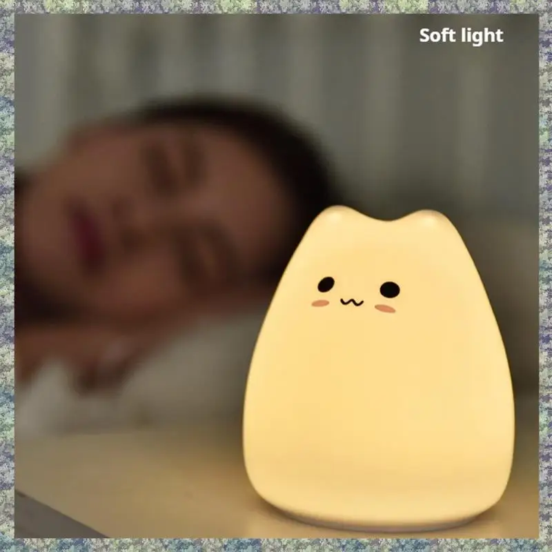 WON Mini Cat ночник мультфильм 7-цветная лампа для сна сенсорная настольная лампа украшение для дома и спальни
WON Mini Cat ночник мультфильм 7-цветная лампа для сна сенсорная настольная лампа украшение для дома и спальни