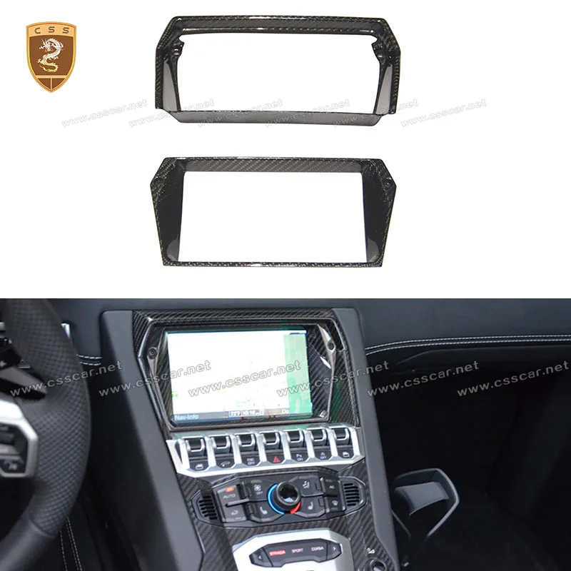 Для Lamborghini Aventador LP700 OEM сухое углеродное волокно приборная панель навигатор рамка крышка отделка экрана аксессуары для интерьера
Для Lamborghini Aventador LP700 OEM сухое углеродное волокно приборная панель навигатор рамка крышка отделка экрана аксессуары для интерьера