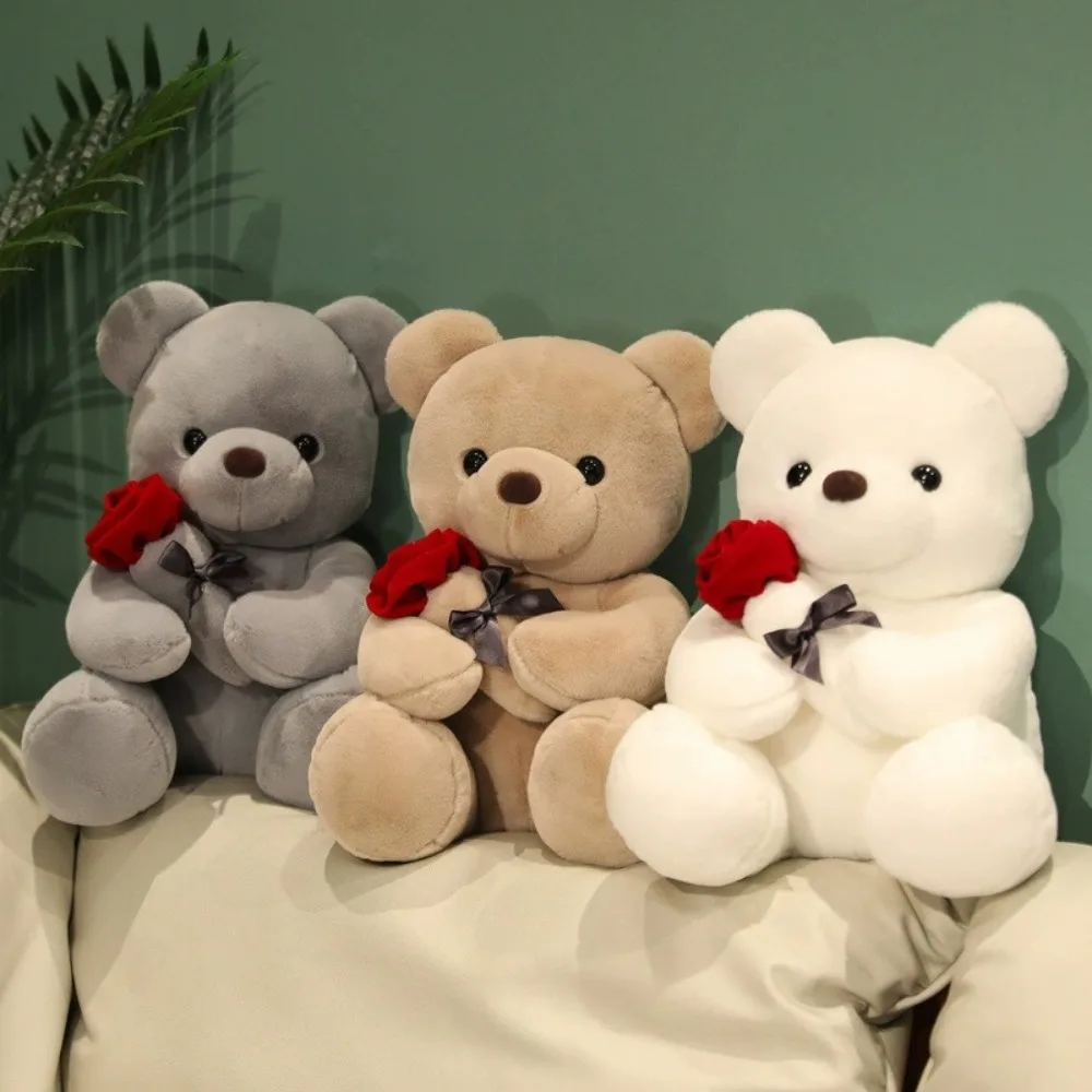 Bear Stuffed Animal Rose Bear Cartoon Kawaii Hug Bear Soft Flower Bear Home Decor
Bear Stuffed Animal Rose Bear Cartoon Kawaii Hug Bear Soft Flower Bear Home Decor