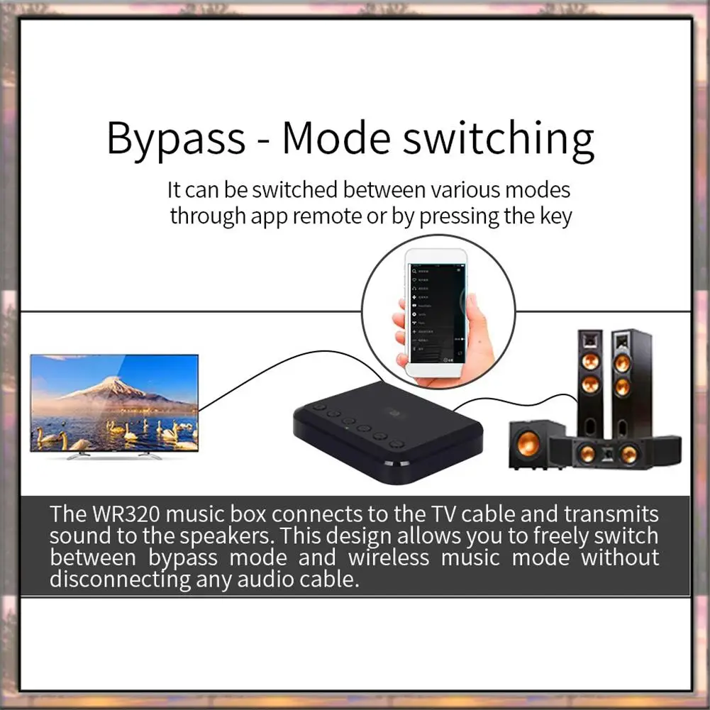 BAAZ HOT Wireless Music Optical Adapter Multiroom Bluetooth Music Adapter Aux Wireless WR320 WIFI Network Music Box Smart Player
BAAZ HOT Wireless Music Optical Adapter Multiroom Bluetooth Music Adapter Aux Wireless WR320 WIFI Network Music Box Smart Player