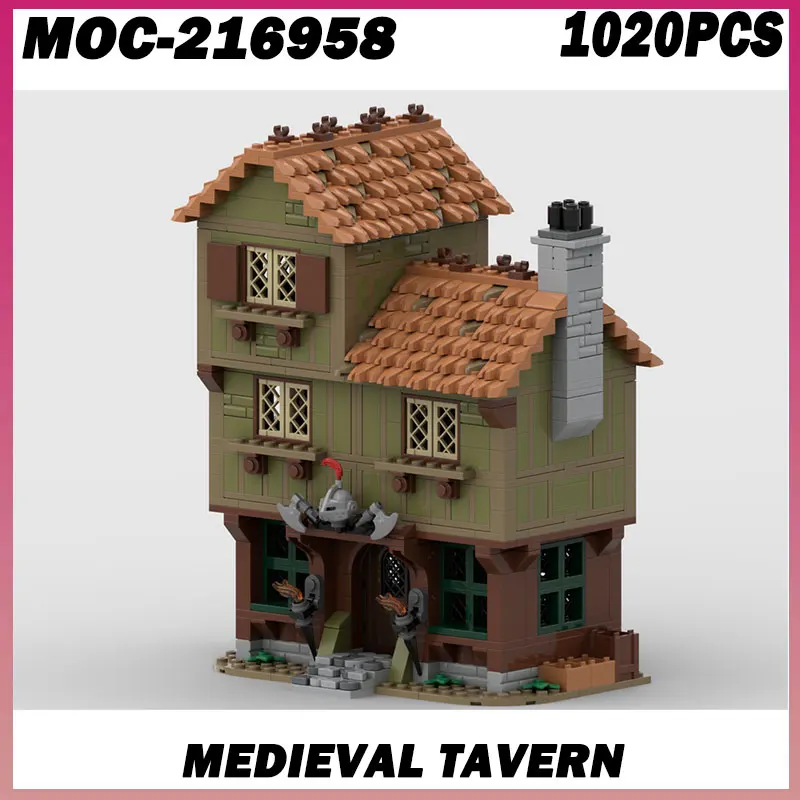 1020 шт. MOC- 216958 Архитектурная модель, креативные строительные блоки, частицы, набор игрушечных кирпичей «сделай сам», детская подарочная коллекция
1020 шт. MOC- 216958 Архитектурная модель, креативные строительные блоки, частицы, набор игрушечных кирпичей «сделай сам», детская подарочная коллекция